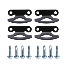Truck Bed Hooks Anchor Points with 1/4''Self-Drilling Screws Compatible with ...