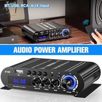 Bluetooth Mini Verstärker 100W HiFi Power Audio Stereo Subwoofer Amplifier MP3