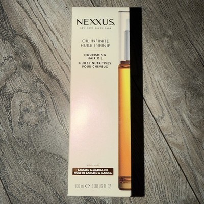 New Nexxus Oil Infinite Nourishing Hair Oil Babassu & Marula Oil, 3.38fl oz