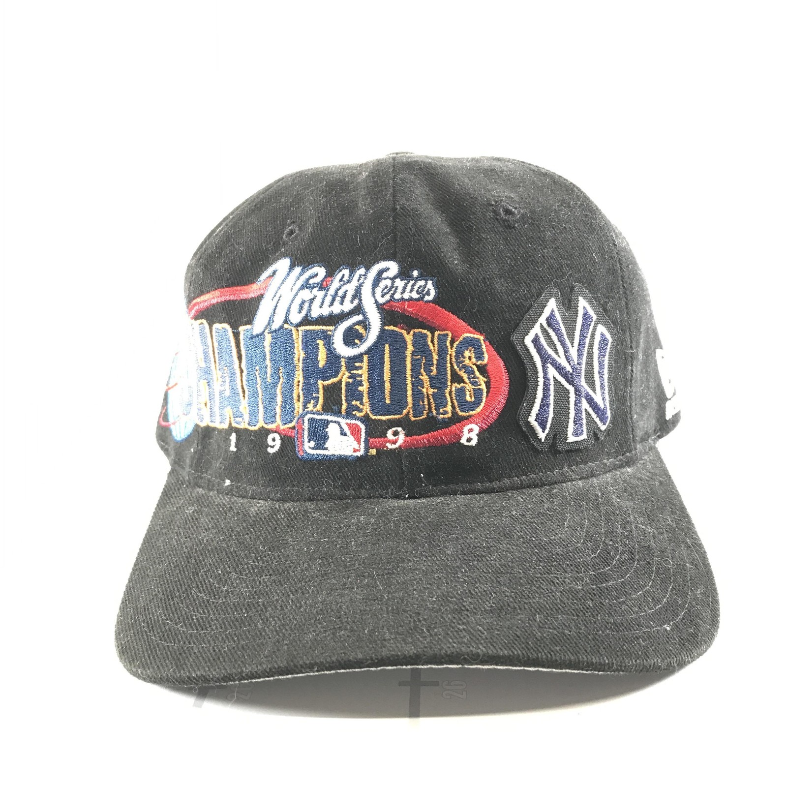 Vintage New York Yankees Hat Cap Snap Back 1998 World Series Champs New Era