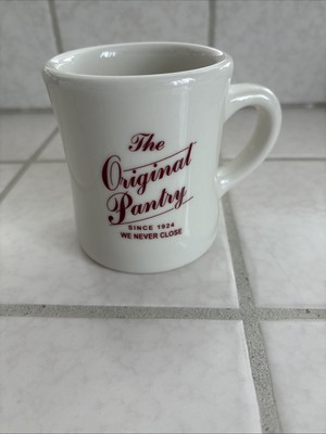 The Original Pantry Coffee Mug Since 1924 Cup We Never Close Los Angeles CA
