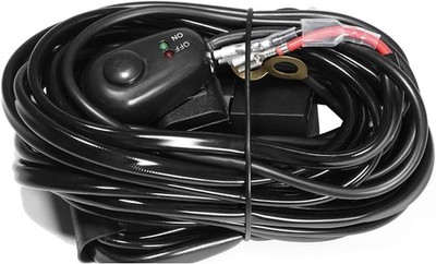 DC 12 V 40 A LED Lichtleiste Kabelbaum Kabelsatz, ein Kabel Relais Ein/Aus Schalter 