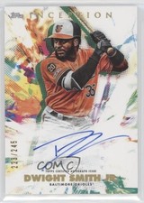 2020 Topps Inception Rookies & Emerging Stars 223/245 Dwight Smith Jr Auto 00em