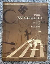Vintage Denoyer-Geppert World History Atlas The World Its History in Maps WH48p