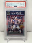 2016 Donruss Optic - Tom Brady #62 Holo PSA 10 Gem Mint