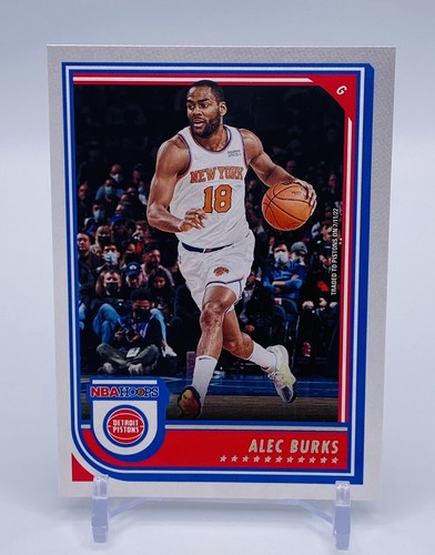 2022-23 NBA HOOPS Red Back SSP Alec Burks #26 Detroit Pistons - Picture 5 of 6