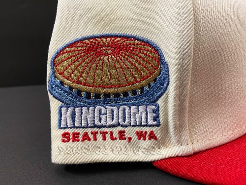 SPORTSWORLD SEATTLE MARINERS OFF WHITE RED ICY KINGDOME PATCH NOT HAT CLUB 7 - Picture 5 of 10