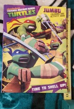 Time to Shell Up Teenage Mutant Ninja Turtles coloring book  ROBOT RAMPAGE 