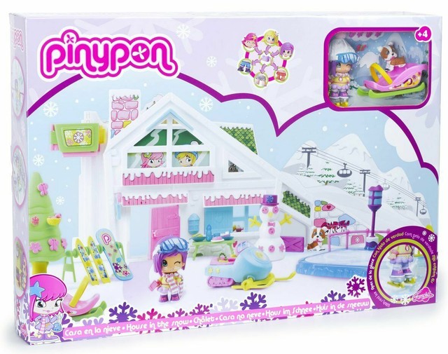 casita nieve pin y pon