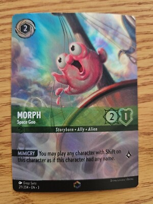 Lorcana Morph Space Goo 211/204 Enchanted - Holofoil NM Into the Inklands