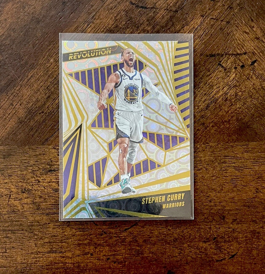 2023-24 Panini Revolution Stephen Curry Groove Parallel #65 Warriors BH13