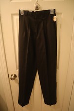 Vintage 1980  s Alexander  s Black 100 Polyester Women  s Flared Pants SZ12