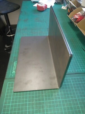 CUSTOM PARTS UK MILD STEEL ANGLE IRON BRACKETS 150 X 150MM X 5MM THICK 200 Long 90* degree