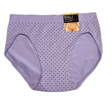 Bali One Smooth U Smoothing Hi-Cut Panty Size 7 L LARGE 2362 NEW