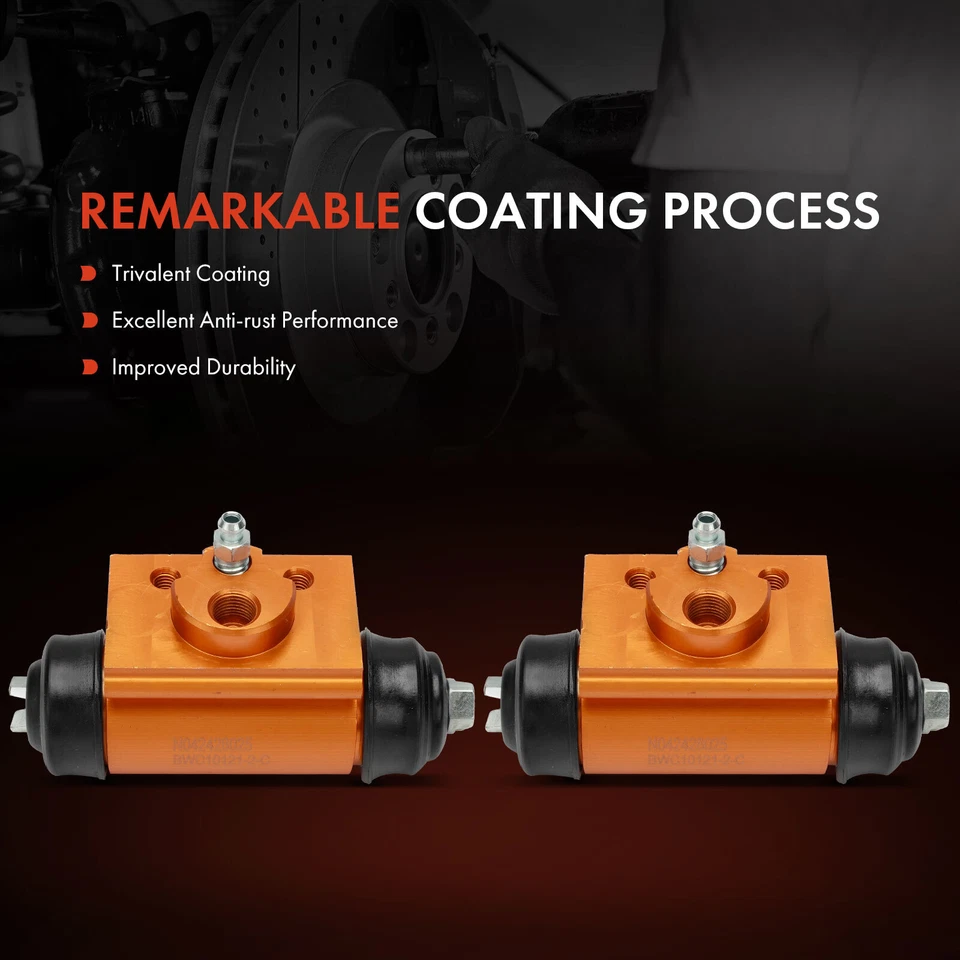 2x Cilindro de rueda de freno lateral trasero para Chevrolet Colorado GMC Canyon Isuzu i-280 Foto 3 de 4