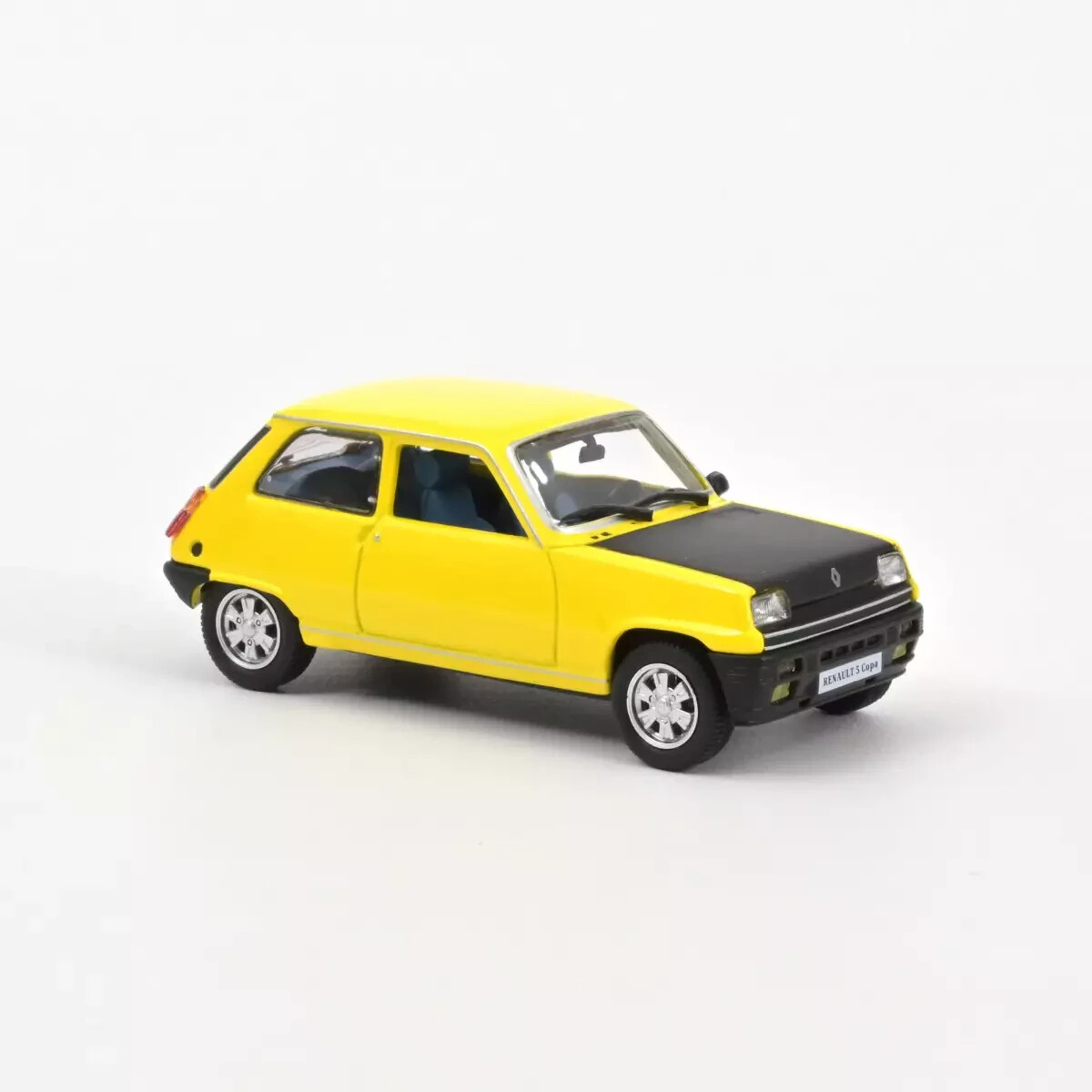 Renault 5 Copa 1980 Norev jaune miniature vintage pour décoration de bureau