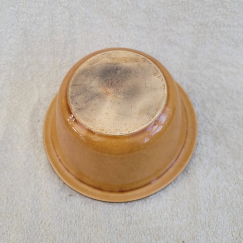 Vintage 70s Toblerone brown mini 7cm x 13 cm fondue bowl dish MCM Switzerland - Foto 9 di 12