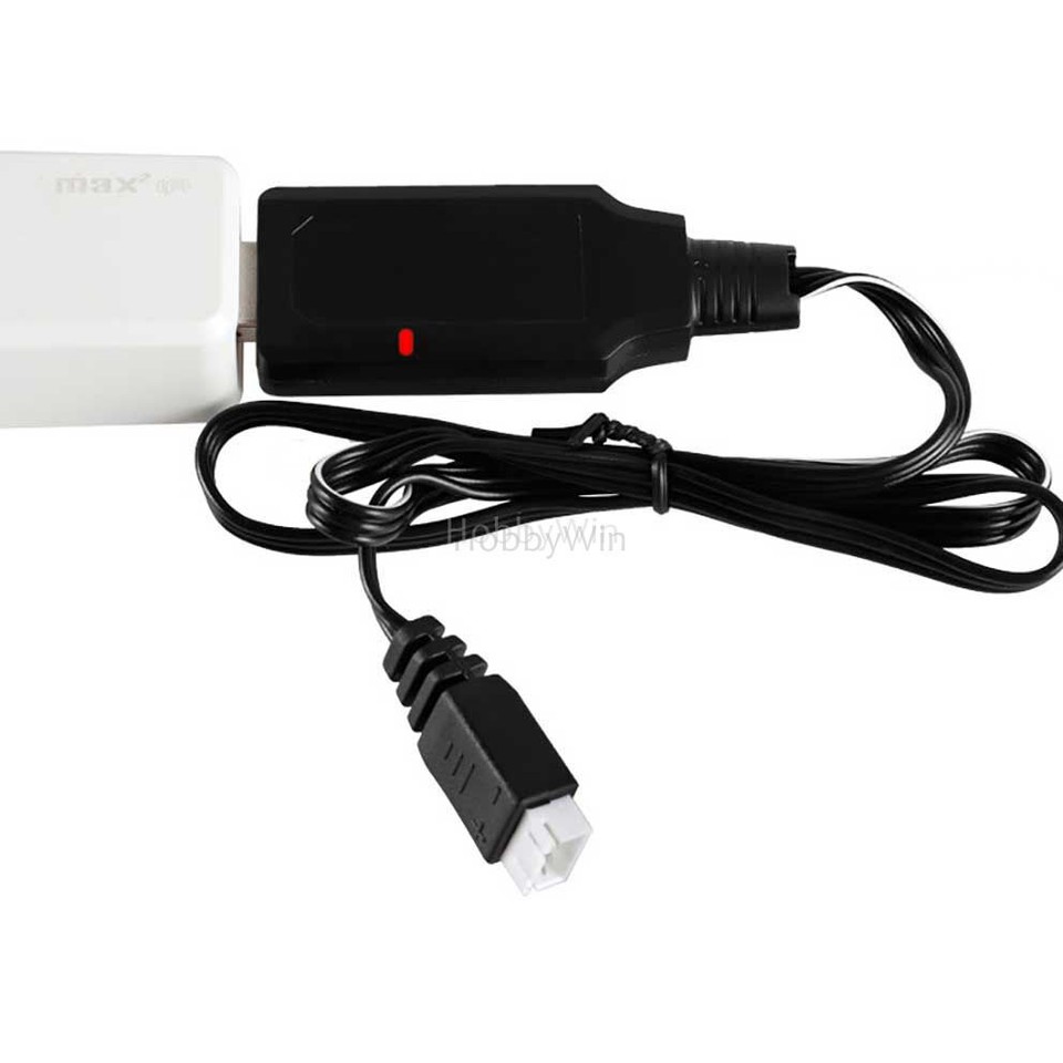 Chargeur USB Avec Équilibreur Pour Batteries LiPo/Li-Ion 7.4V - Courant 800mA - Marque WLtoys