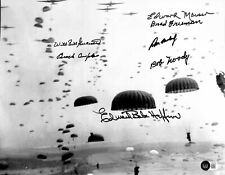 E Company 101st Ariborne Band of Brothers Signed 11x14 Photo 7x BECKETT E Company 101st Ariborne Band of Brothers Signed 11x14 Photo 7x BECKETT