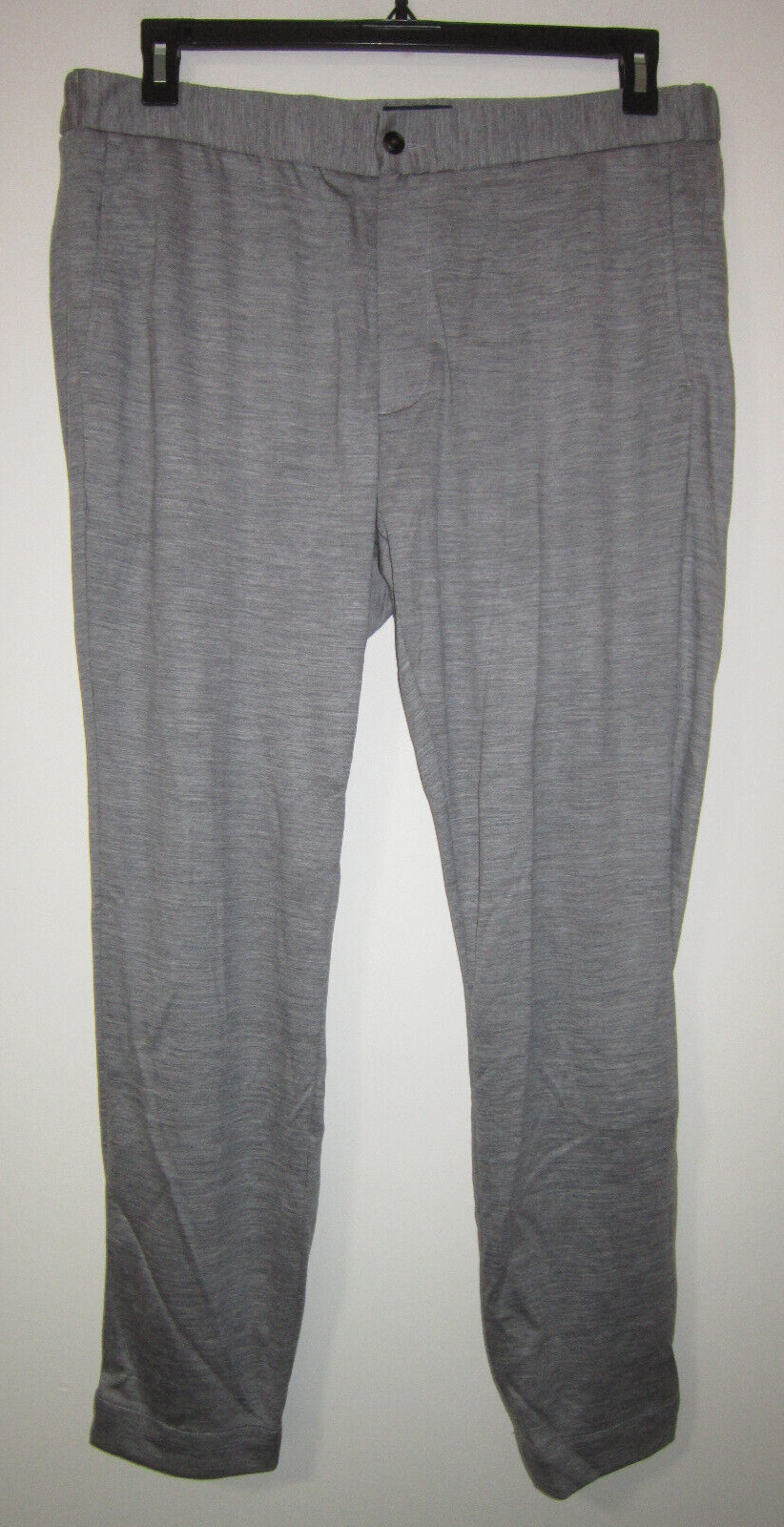 PETER MILLAR Crow Crafted Excursionist Flex Jogger Pants Gray Wool Sz L $298