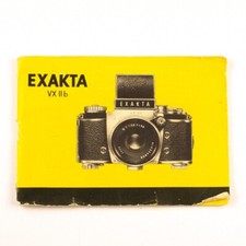 Exakta Guide VX IIb Camera Instruction - Manual - Vintage Booklet