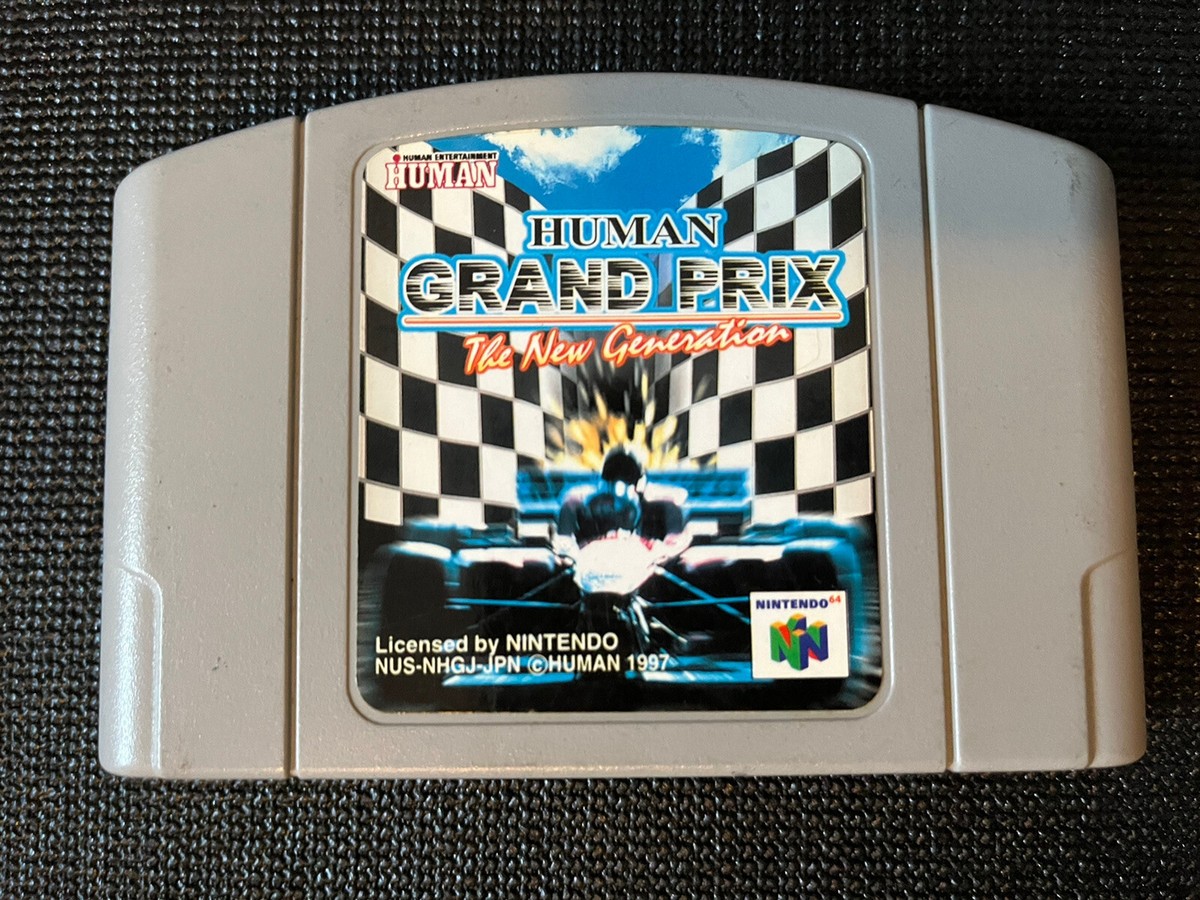 Human Grand Prix The New Generation Nintendo 64 N64 Japan import