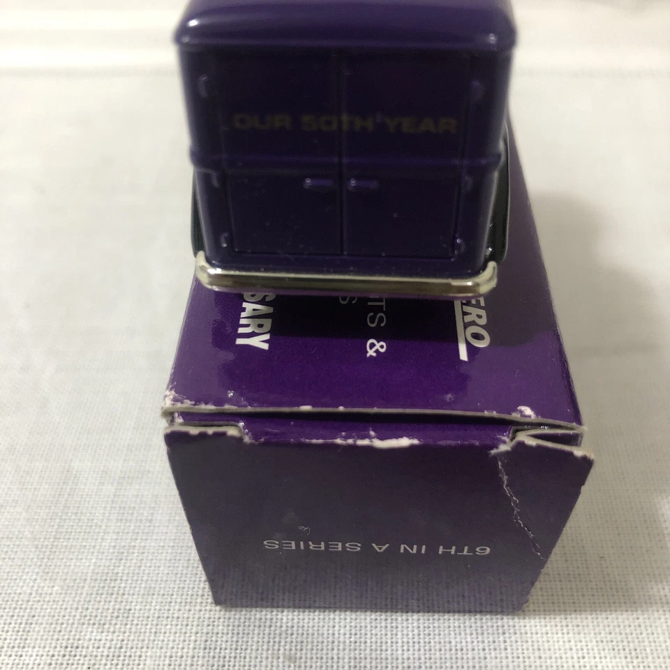 Matchbox ‘37 Dodge Mack Junior 50th Annv Truck Purple CONTINENTAL AERO Diecast - Image 4 of 4