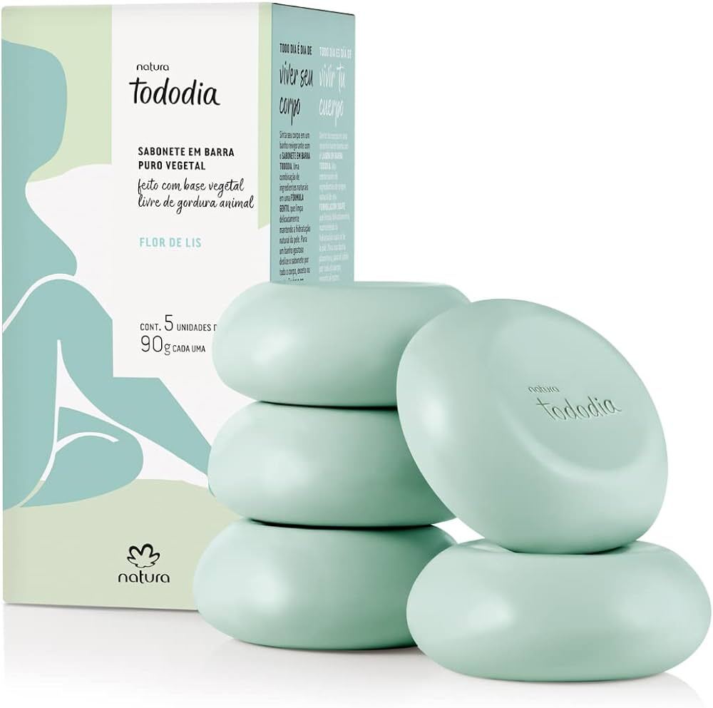Buy NATURA TODODIA SOAP X5 VARIOUS SCENTS COCOA, PECAN NUT, RED