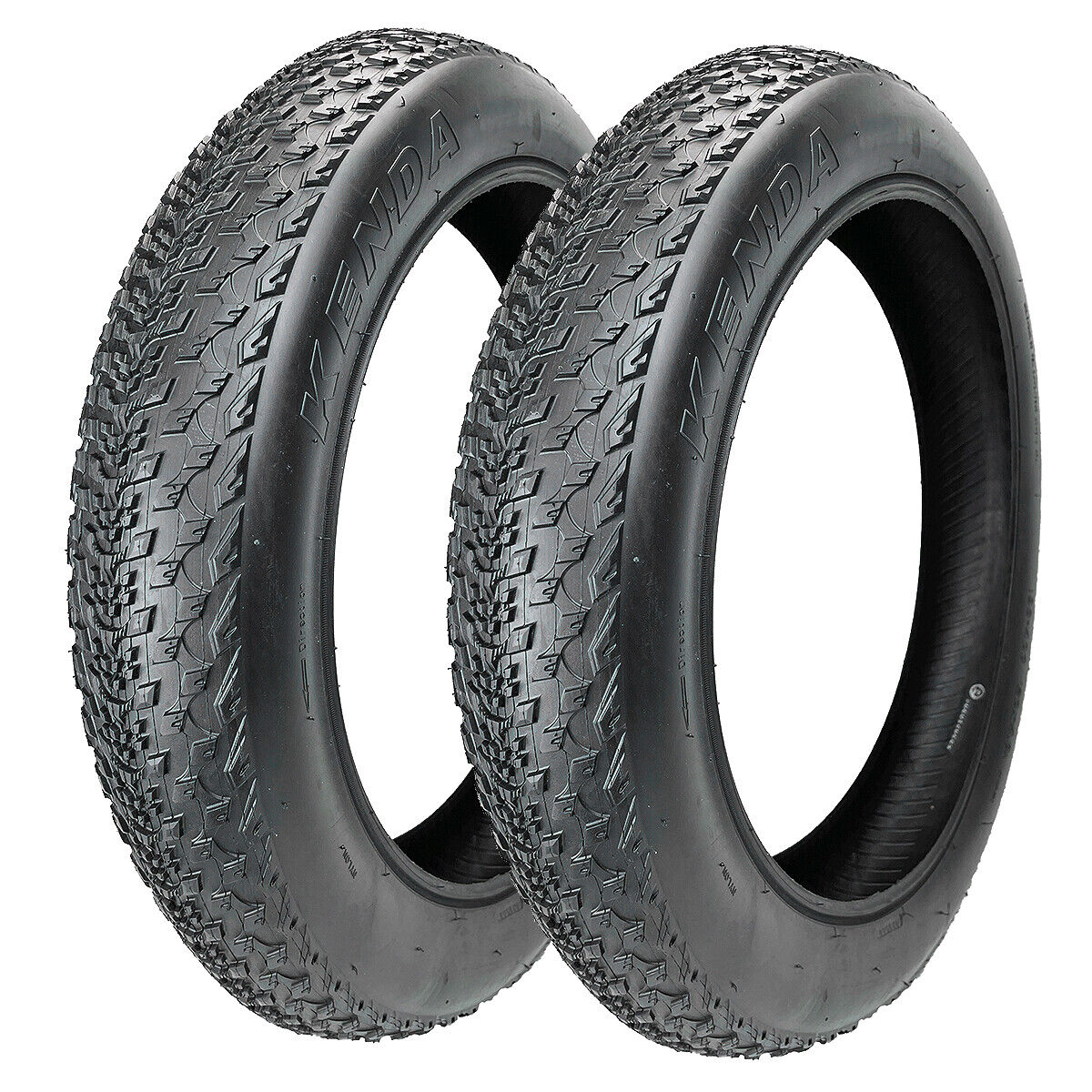 Two Kenda K1167 26x4.0 Fat Bike Clincher Tires 26x4 Bicycle Two Kenda K1167 26x4.0 Fat Bike Clincher Tires 26x4 Bicycle