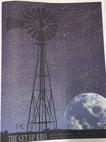 SCHÖN! The Get Up Kids"" 2009. Austin Tx. 11x14 Kunstdruck Poster. Kostenloser Versand! - Bild 3 von 3