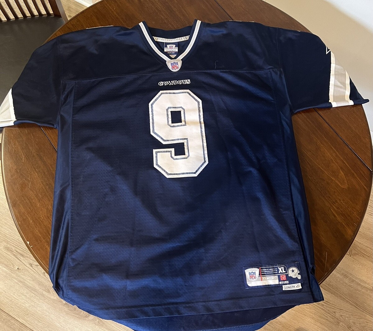 Vintage REEBOK NFL Players Inc Dallas Cowboys Tony Romo #9