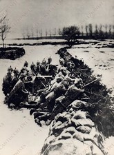 Soldati tedeschi in trincea Prima guerra WW1 RISTAMPA Foto militare