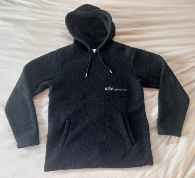 nike women's pullover sherpa hoodie