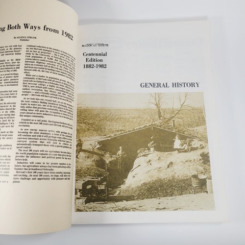 McCook Daily Gazette Centennial Edition 1882-1982 Large Paperback Nebraskaland - Picture 4 of 6