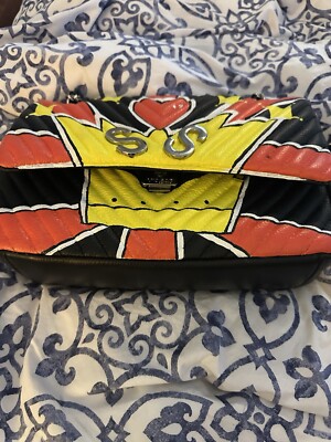 Leather Bag Mia Bag Multicolor Mia Bag Rainbow Metallic Leather