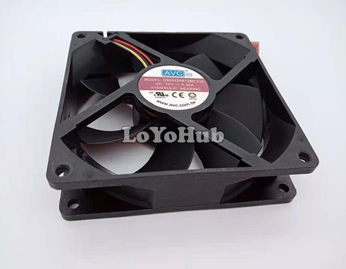 AVC DS09225R12MC238 Cooling Fan DC12V 0.3A 9025 3-Pin - Picture 2 of 7