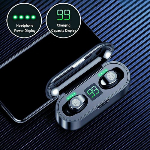 Auriculares inalámbricos Bluetooth TWS Auriculares deportivos Sonido premium con micrófono - Imagen 11 de 12