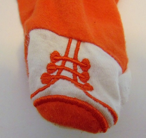 Creative Knitwear Orange OSU Cowboys Bodysuit 3-6 month - Picture 6 of 9