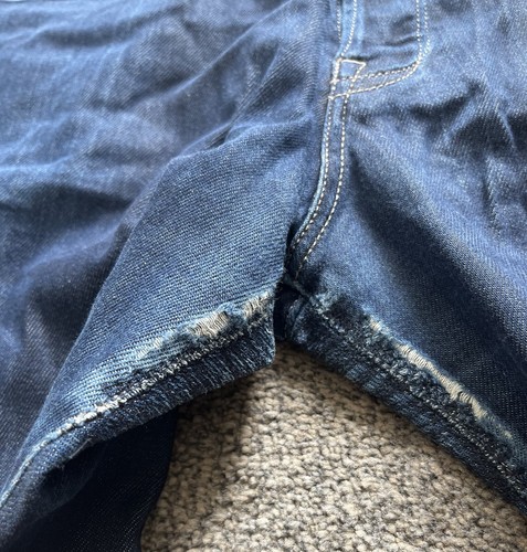 Paul Smith Dark Wash Blue Denim Jeans Herren W34 L31 Slim Button Fly - Bild 7 von 12