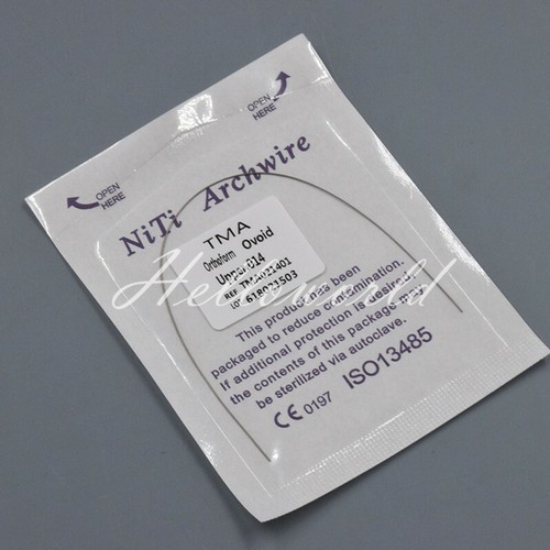 1 Pc Dental Orthodontic TMA Beta Ti-Mo Alloy Round Arch Wires Natural/Ovoid - Picture 20 of 62