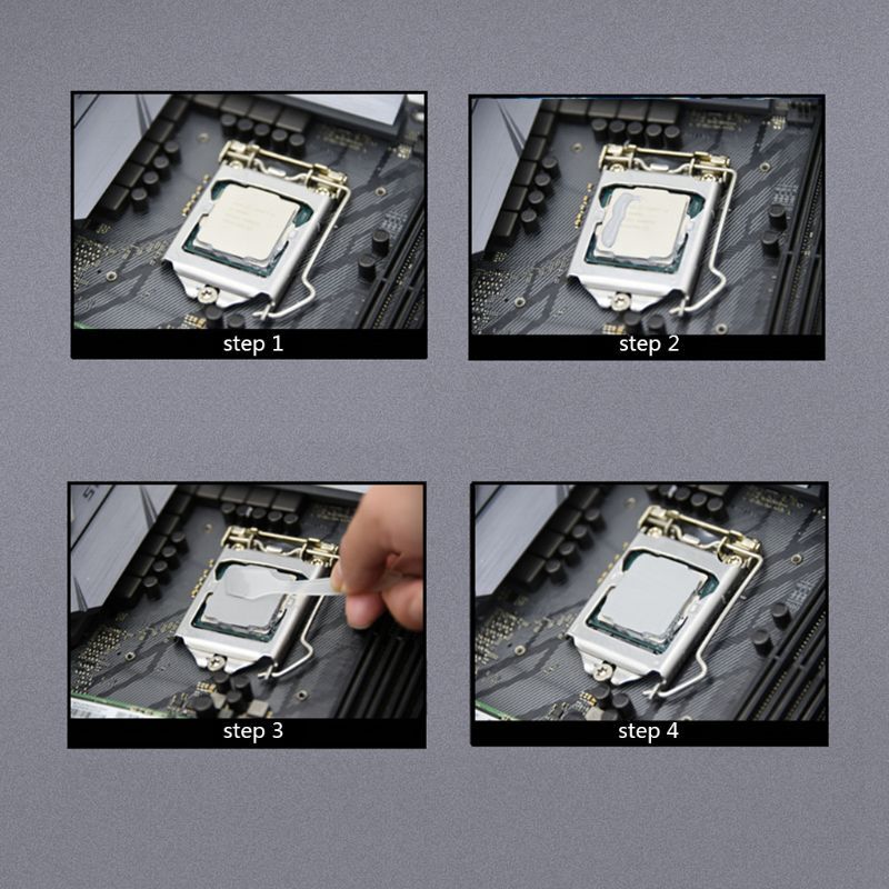 Heat Dissipation Thermal Conductive Grease Silicone Heat Sink Paste 12W