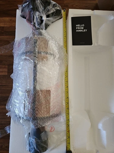 Hinkley Lighting 1141OL-CL Casa Post Light Olde Black New - Picture 4 of 5