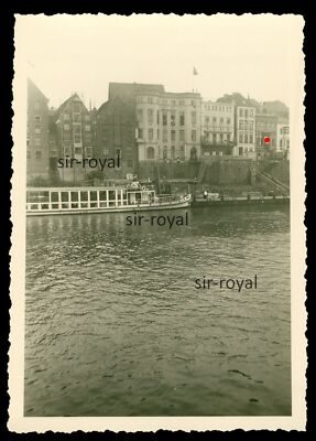 wohl Hamburg 1930er - Eduard Metz Haus Gebäude - Foto 6x9cm