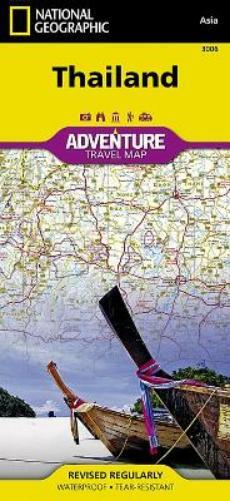 National Geographic Maps Thailand (Map)