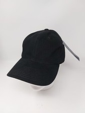 Port Authority Signature PortFlex Fitted Size L/XL Black Blank Cap