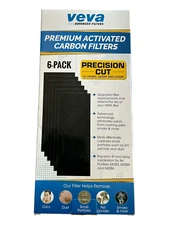 Veva Premium Activated Carbon Filters - 6 Pack for 04383, 04384, 04386