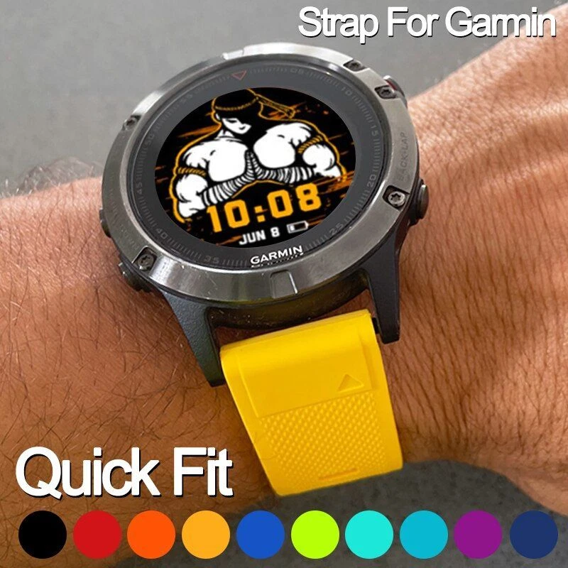 Garmin fenix hotsell 5 yellow strap