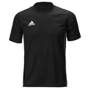 Adidas Core 18 Training Top Men's Short Shirts Football Jersey Black CE9021  | eBay
