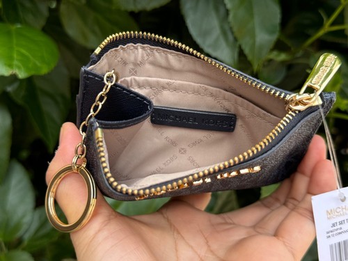 Michael Kors Jet Set Travel S TZ Coin Pouch with ID Key Holder Wallet - Picture 105 of 331