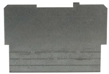 Steel City 52-PS-1, 1-1/2" x 4", Steel, 2-Gang, Electrical Box Partition, 1pc